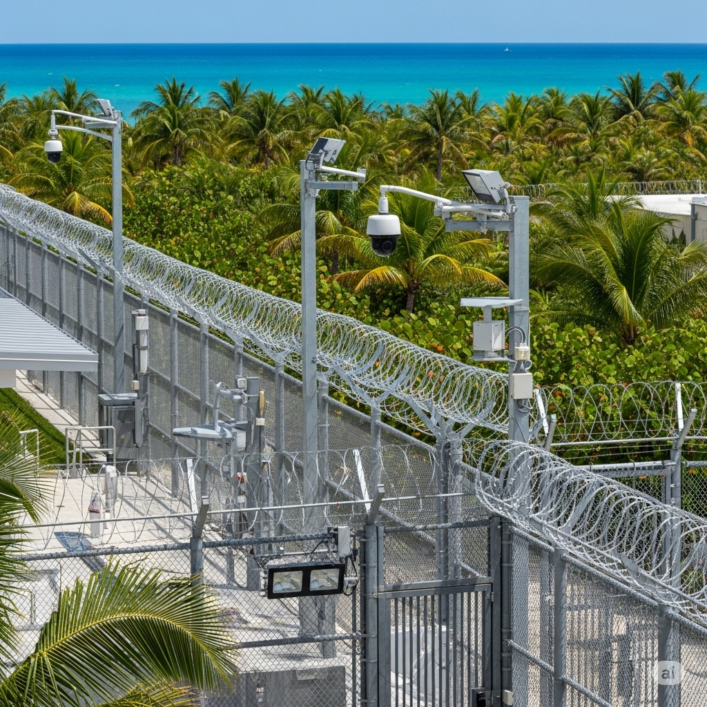 Industrial-Grade Fencing for High-Security Facilities in Palm Beach